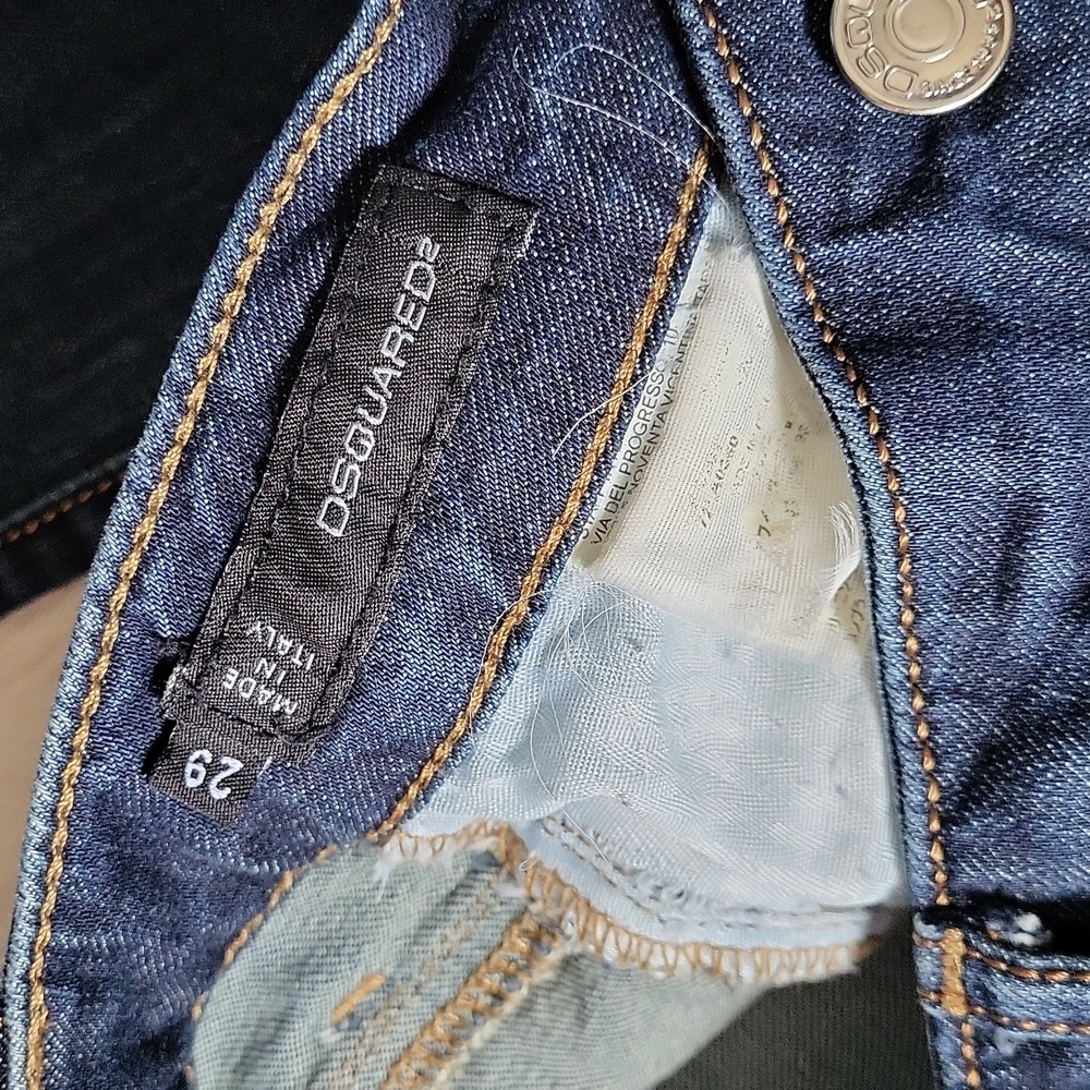 Dsquared 2 low-rise jeans size 29 - Picture 3 of 5